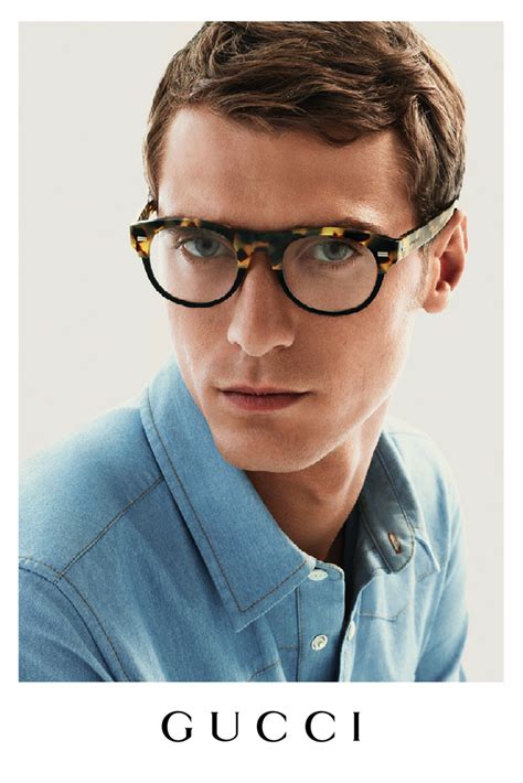 mens eyeglasses gucci|Gucci clear frame glasses men.